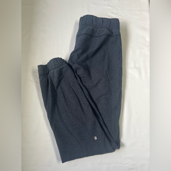 LULULEMON Heathered Navy Joggers. - Picture 1 of 5